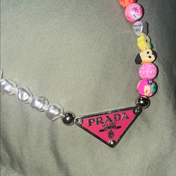 Colorful Beaded Necklace with Silver Accents - Picture 2 of 3